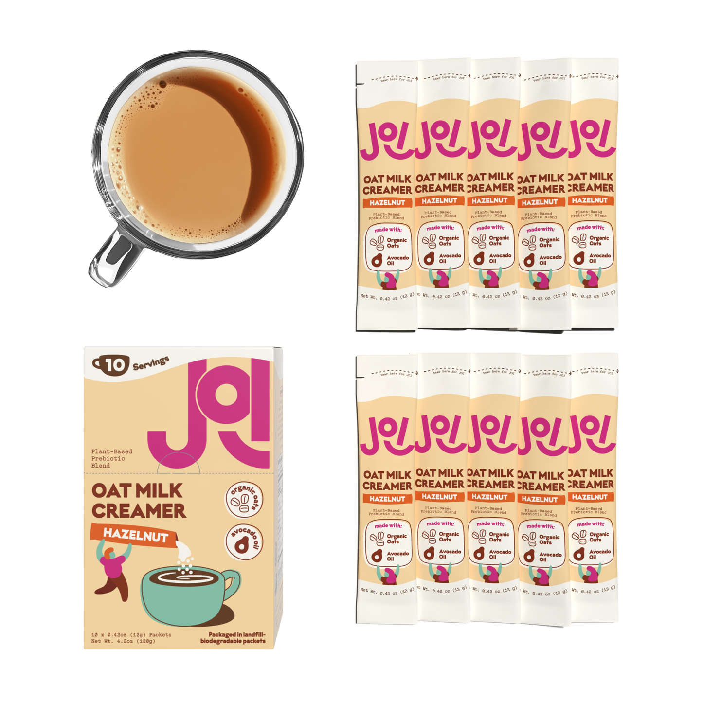 Oat Milk Creamer, Hazelnut