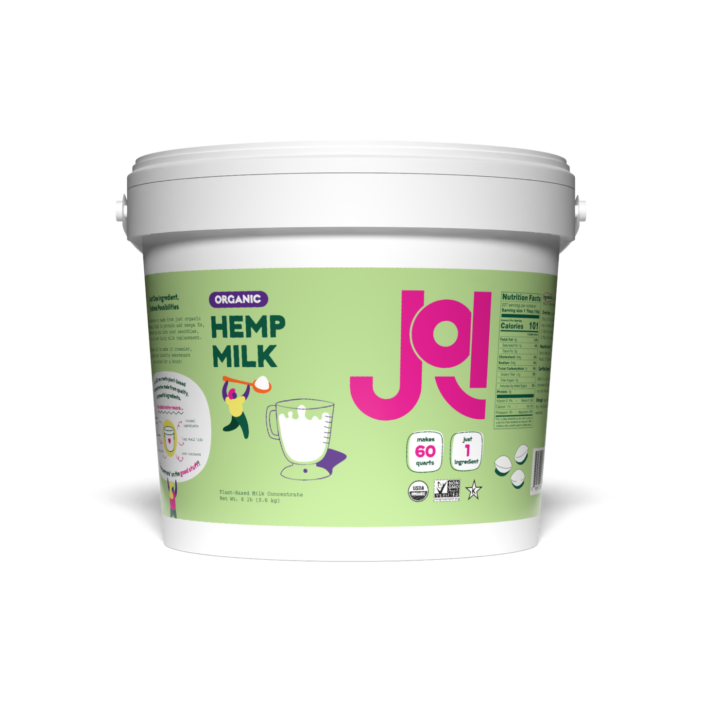 Organic Hemp Milk Concentrate