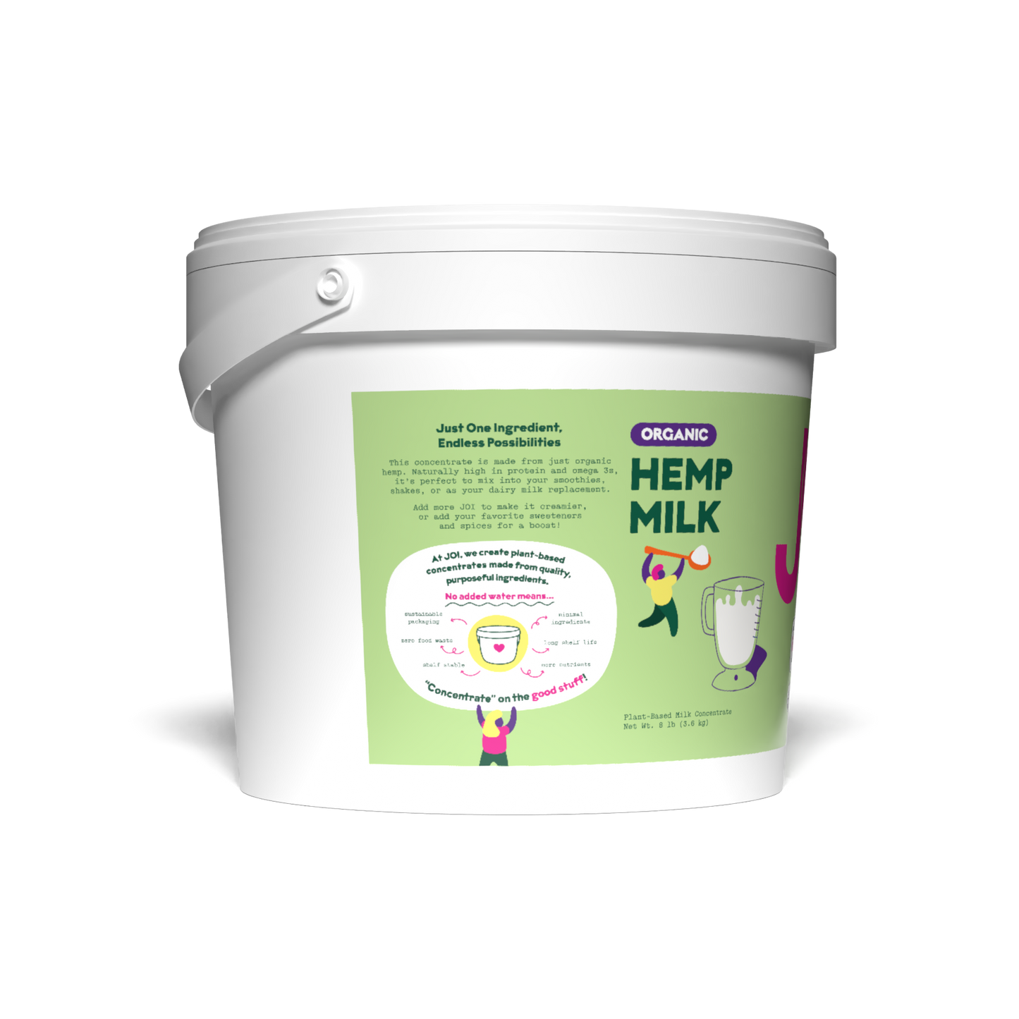 Organic Hemp Milk Concentrate