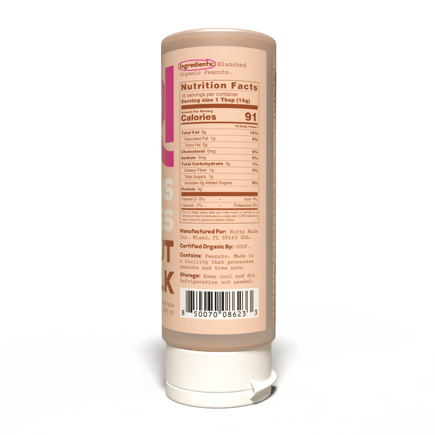 Organic Peanut Concentrate